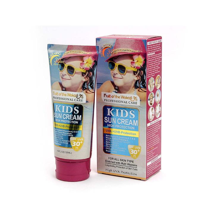 کرم ضد آفتاب کودک وکالی spf30 Wokali kids sun cream spf30